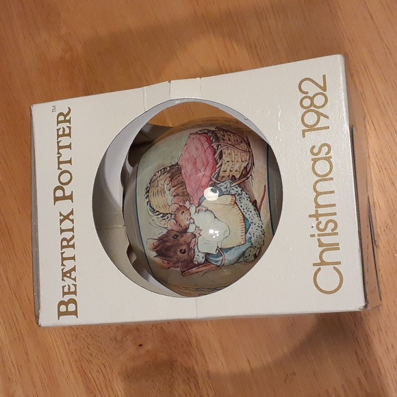 Bundle of 5 Vintage Schmid Beatrix Potter Collection Ornaments V101 - Picture 5 of 16